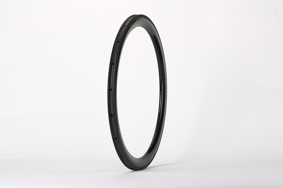 Carbon road bike out width 25.00mm depth 50mm rim 700C tubular